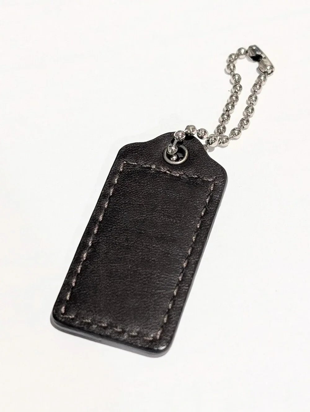 COACH Dark Brown Signature Embossed 2